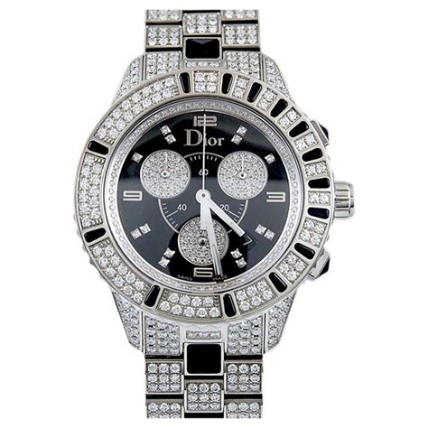 diamond dior mens watch|dior women's watches.